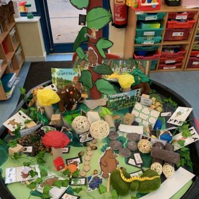 Super Small Worlds: in each classroom for pupils to explore.